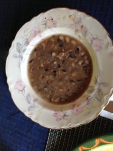 A bowl of black-eyed peas is a delicious way to kick off the New Year.